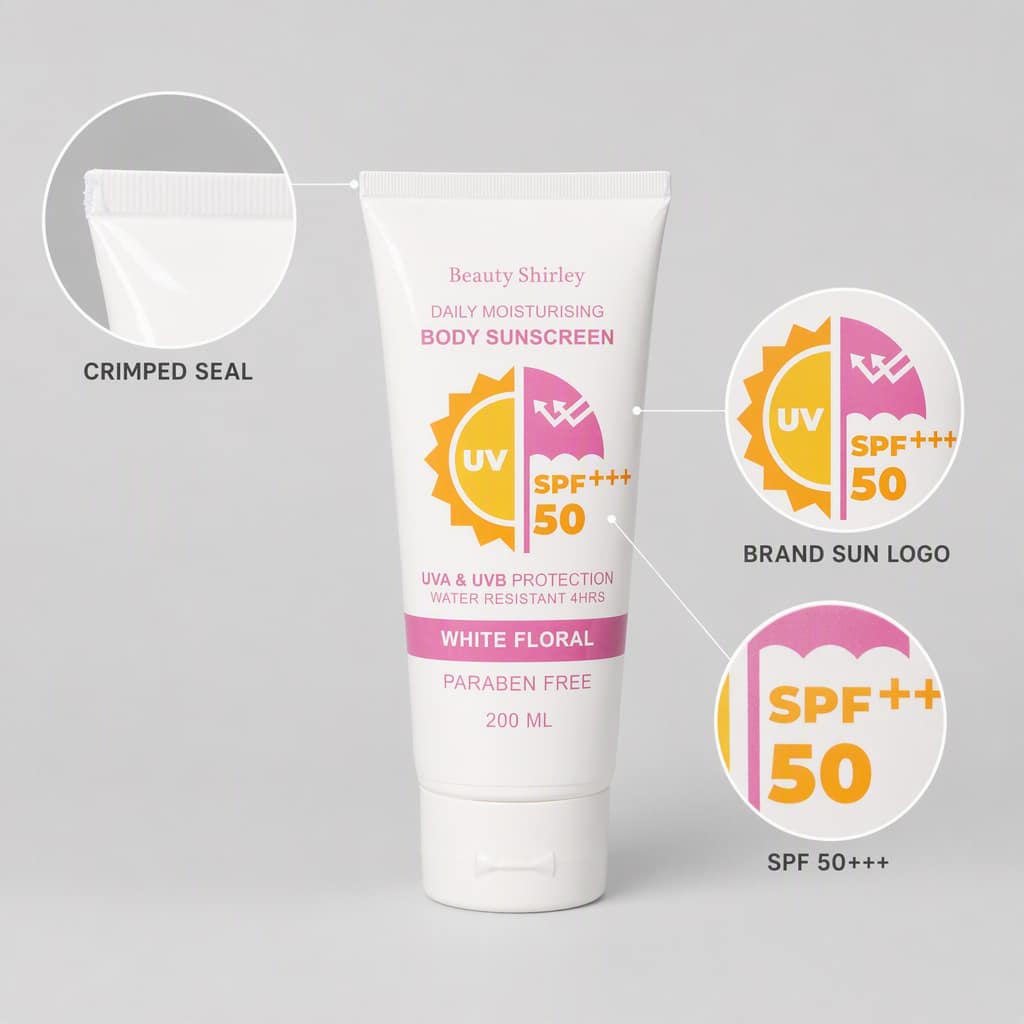 Sunscreen Moisturiser Daily Skincare