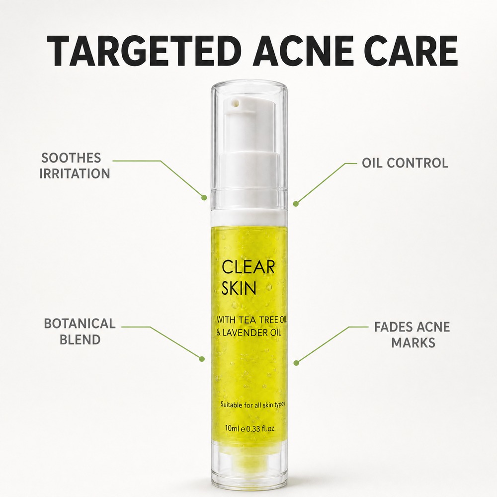 Acne Clearing Gel Niacinamide Post-Blemish Private Label Acne Clearing Gel Niacinamide Post-Blemish Private Label