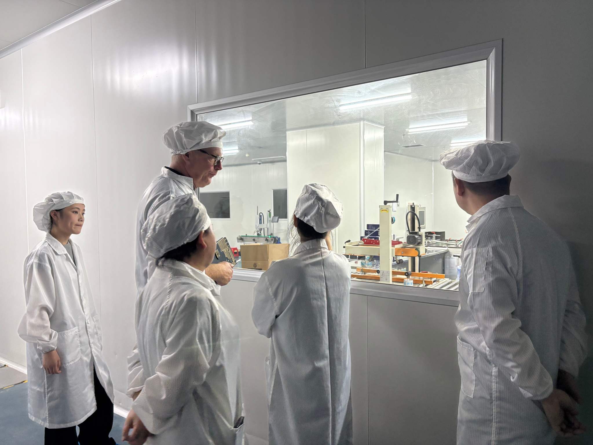 Inside Our Facility: A Walkthrough with Our Visiting Partners from the Netherlands